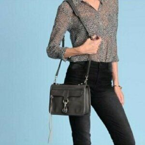 Rebecca Minkoff Bowery Cross Body Bag Black